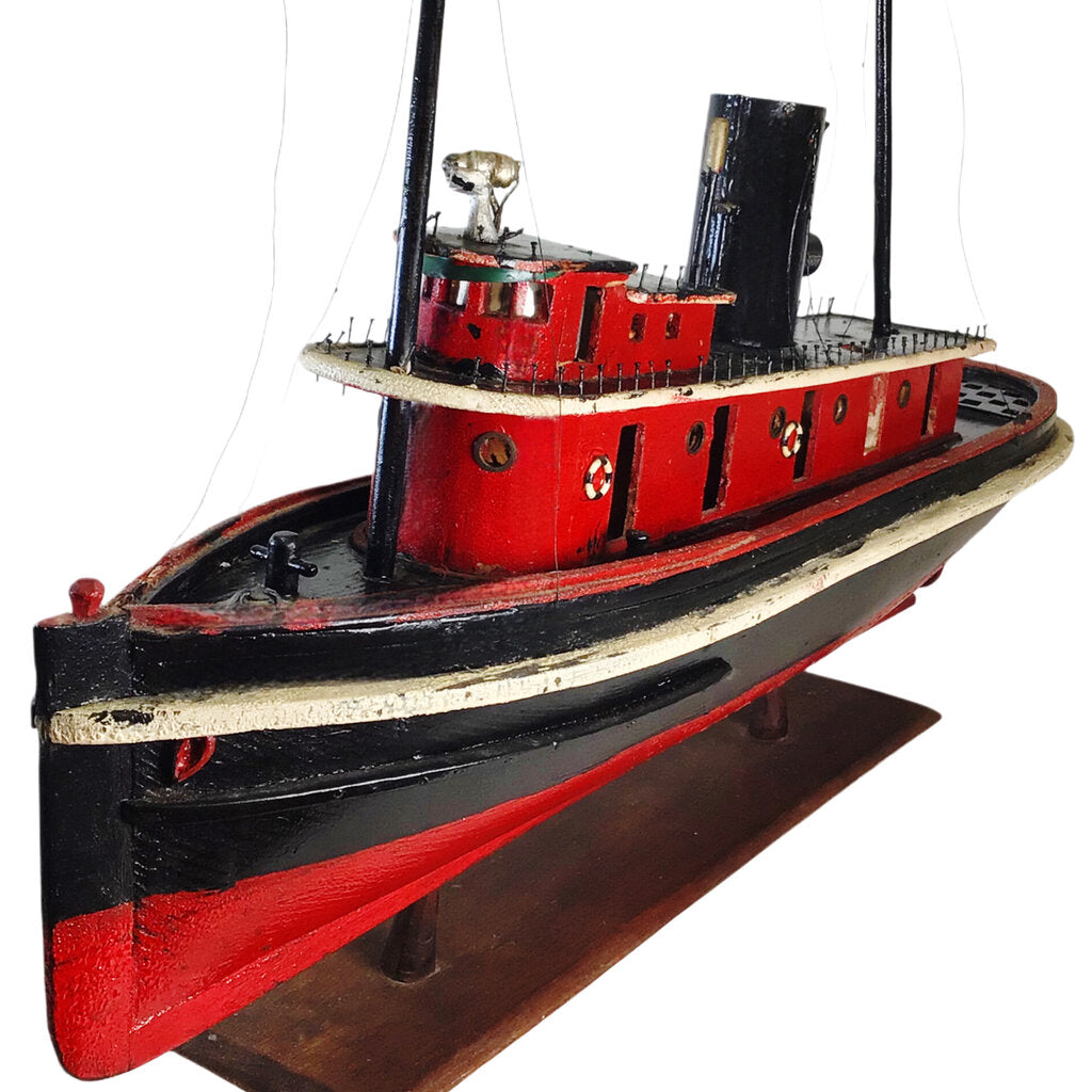 Folk Art Model of a Chesapeake Bay Tugboat