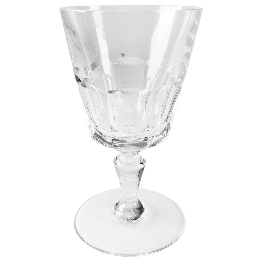 6 Baccarat "Bretagne" Tall Crystal Water Goblets