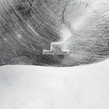 Chiono by Christofle Sterling Silver Scalloped Serving Spoon - Opportunity Shop DC