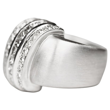 Marlene Stowe 2.5 Total Carat Weight Diamond Ring in 18Kt White Gold