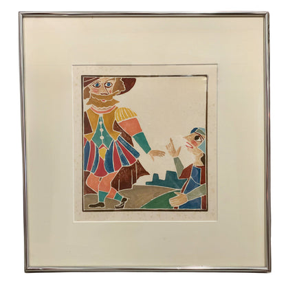 Andre Derain Les Horrible et Espouvantable Woodblock Print