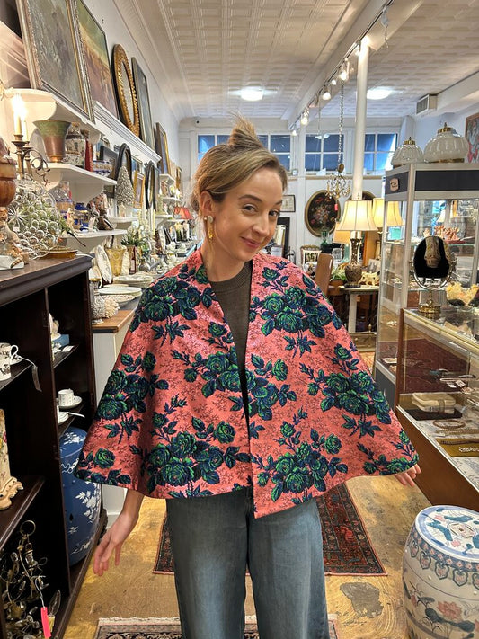 Gucci Floral Brocade Cape