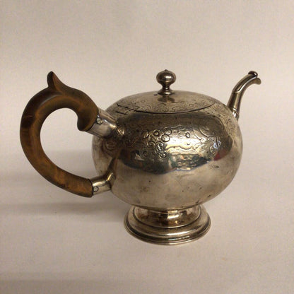 18th century Sterling Tea Pot, Scottish Date 1737