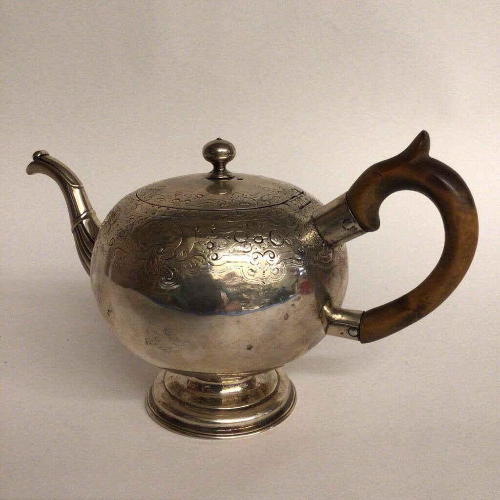 18th century Sterling Tea Pot, Scottish Date 1737