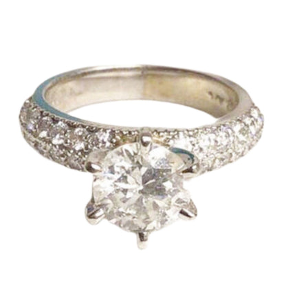 14Kt WG & Diamond Ring