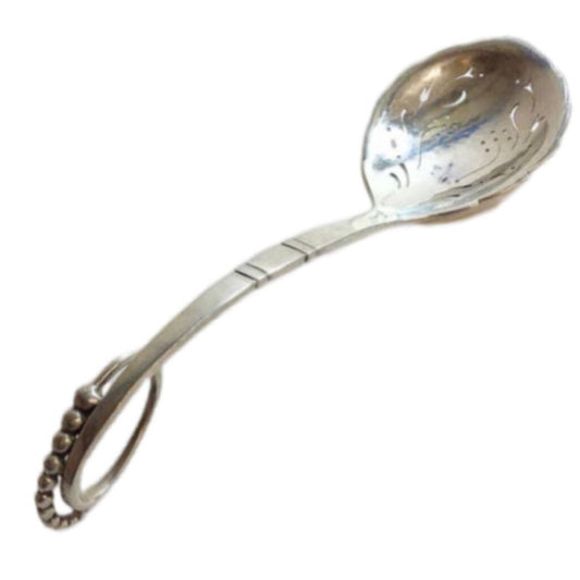 Georg Jensen Slotted Spoon w. Organic Form