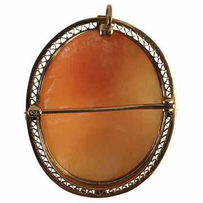 14Kt Cameo Brooch ca. 1930