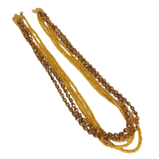 Farah Lister of London 5 Strand Rope Bead Necklace