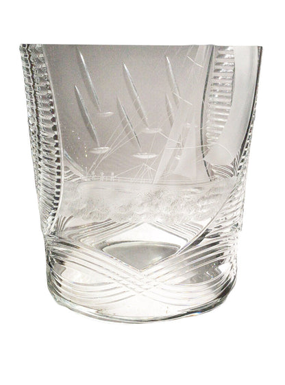 Waterford/Eamonn Hartley "Yachting" Crystal Vase