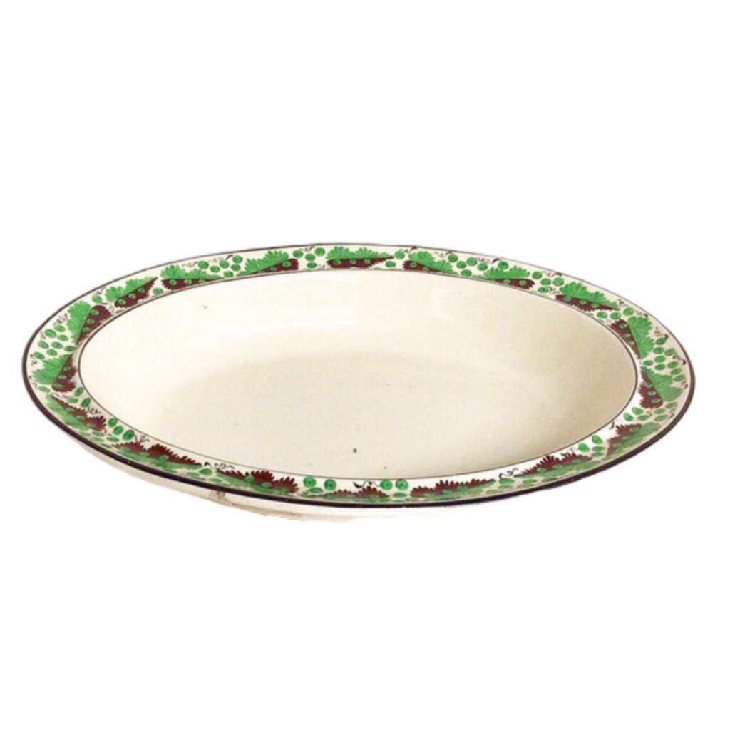 Spode Creamware Vegetable Dish, ca. 1811