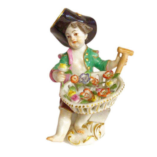 Meissen Boy Figurine ca. 1900