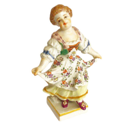 Meissen Girl Figurine ca. 1900