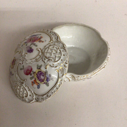 Nymphenburg Reticulated Box, ca. 1895-1910