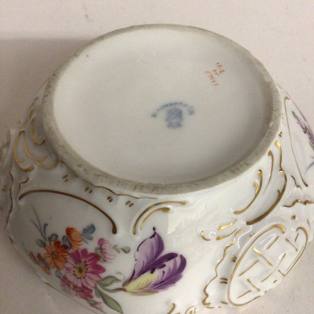 Nymphenburg Reticulated Box, ca. 1895-1910