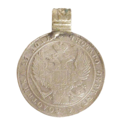 1834 Silver Coin Pendant