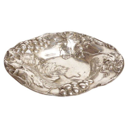 Baltimore-Style Sterling Repousse Dish