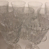 10 Waterford Lismore Water Goblets