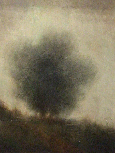 Bartolucci, Tree in Landscape. Acrylic on Canvas, 20th c.