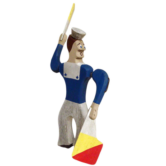 Vintage Americana Sailor Whirligig