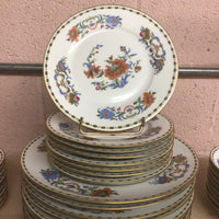 75 pc. Limoges A. Raynaud & Cie "Vieux Chine"