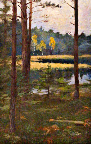 Lindin Forest Landscape Oil on Canvas