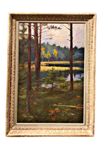 Lindin Forest Landscape Oil on Canvas