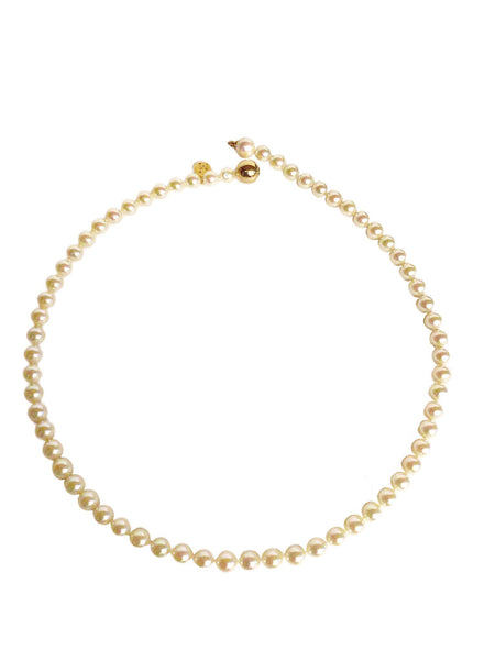 Majorica Pearls Sterling Clasp Gold Plated