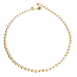 Majorica Pearls Sterling Clasp Gold Plated