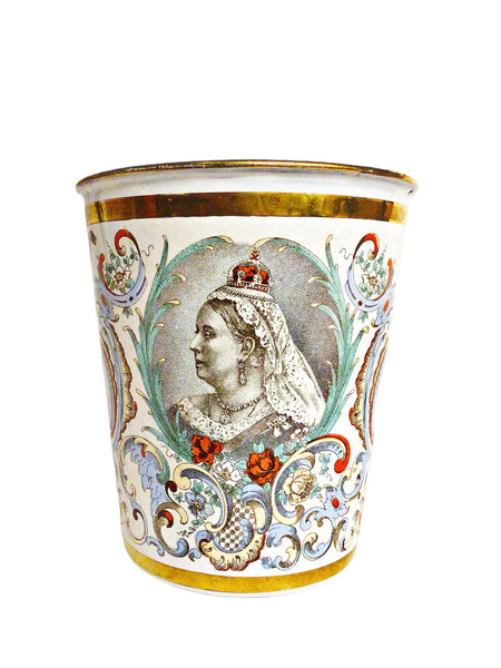 Queen Victoria 1897 Golden Jubilee Enamel Cup