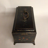 Antique Lacquered Tea Caddy