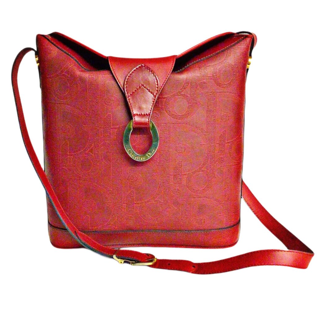 Christian Dior Red Shoulder Bag