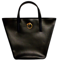 Cartier Panthere Black Leather 2-Way Bag