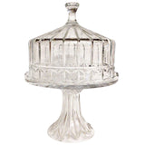 Godinger Shannon Crystal Cake Patisserie Stand with Cover