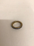 Sapphire Eternity Ring in 18Kt Gold