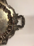 W. & S. Blackinton Chippendale Silverplated Tray