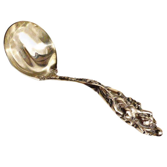 Reed & Barton "Love Disarmed" Sterling Gravy Ladle, ca. 1899-1928