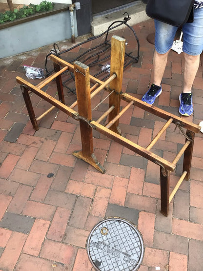 Antique American Folding Washstand