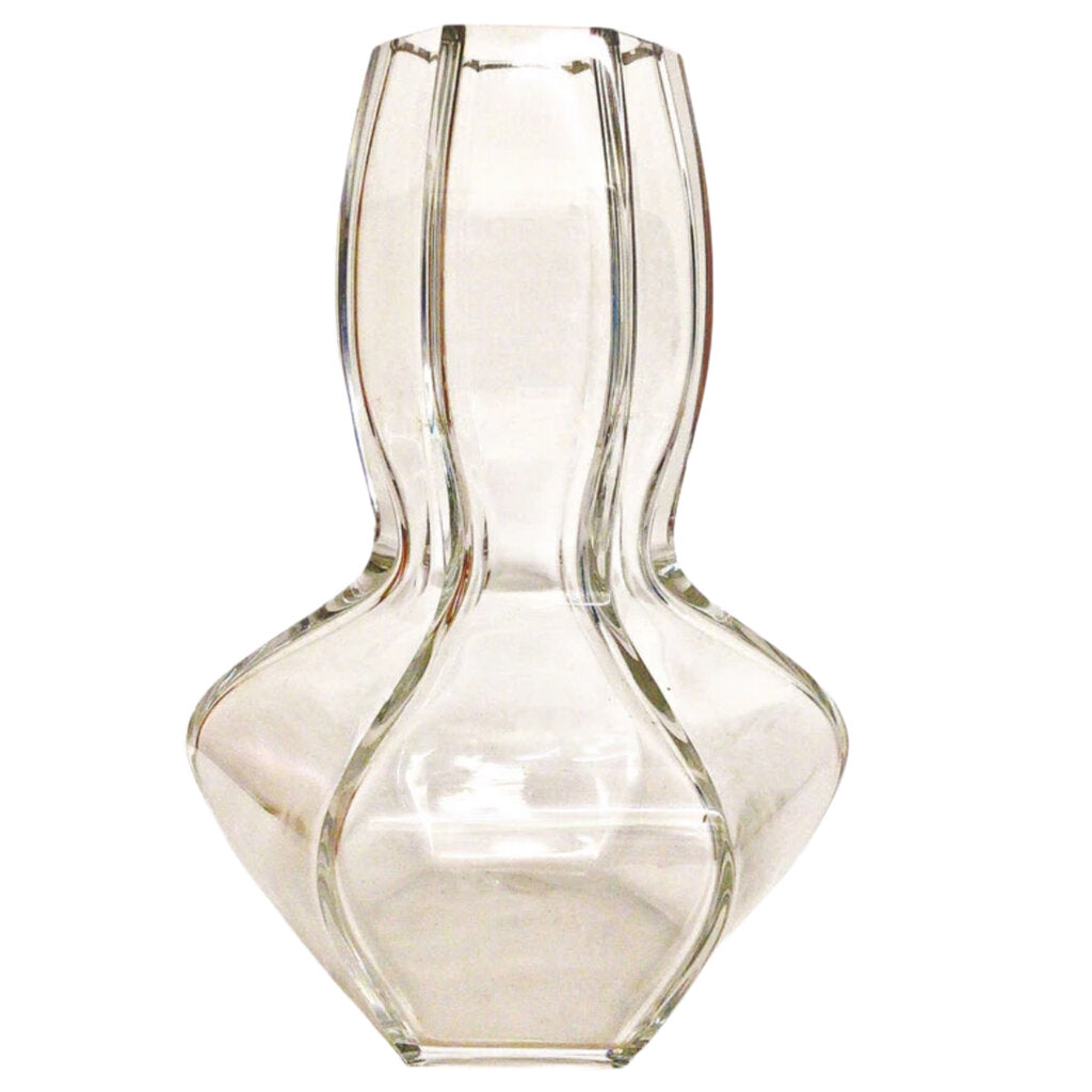 Baccarat Six Sided Waisted Vase