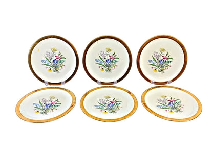 6 pc. Ernest Sohn Creations Salad Plates, ca. 1950s