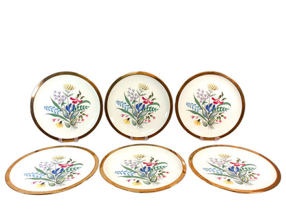 6 pc. Ernest Sohn Creations Dinner Plates, ca. 1950s