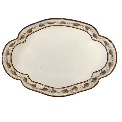 ~1800 Wedgwood Creamware Sweetmeat Tray, Grapevines