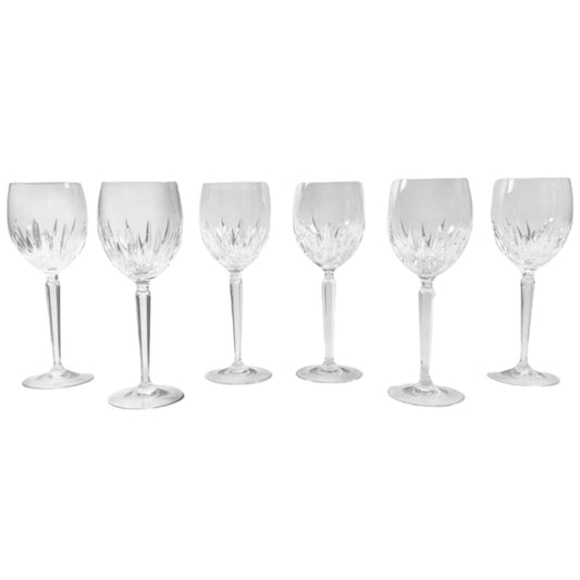 6 Waterford Wynnewood Wine Glasses