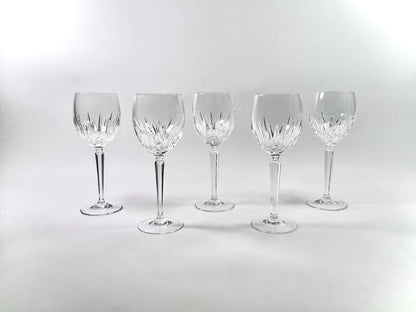 5 Waterford Wynnewood Wine Glasses