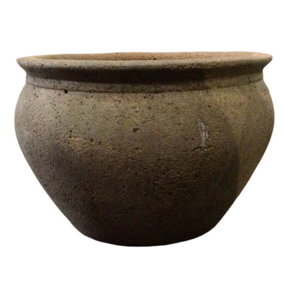 Large Concrete Archaeological-Style Urn Planter