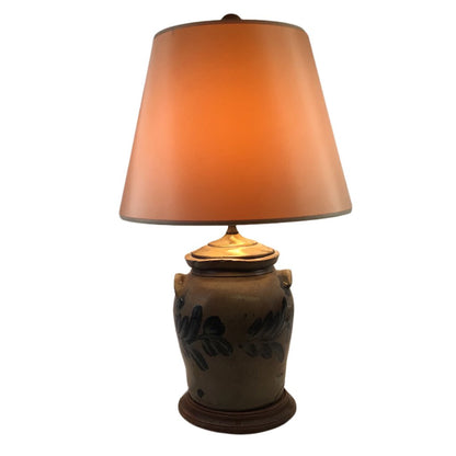 Vintage Crock Table Lamp