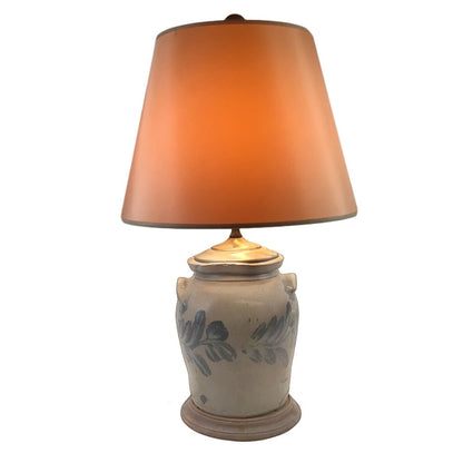 Vintage Crock Table Lamp