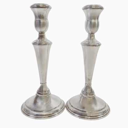 Reed & Barton Sterling Weighted Candlesticks