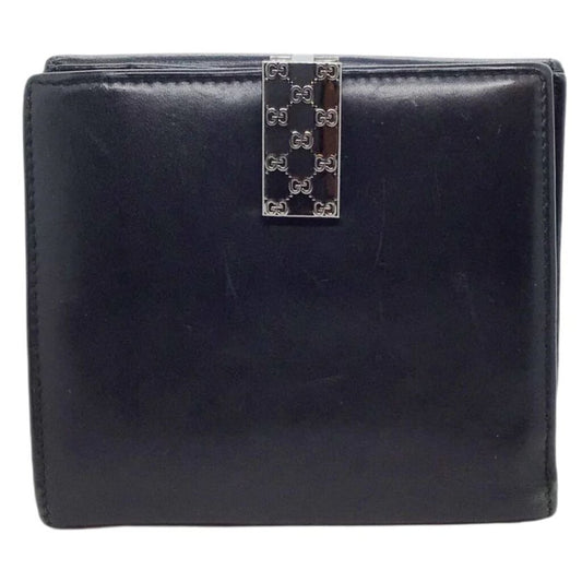 Black Gucci Folded Wallet