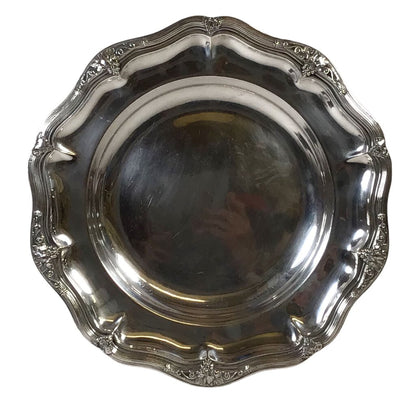 Antique French Silverplated Plate