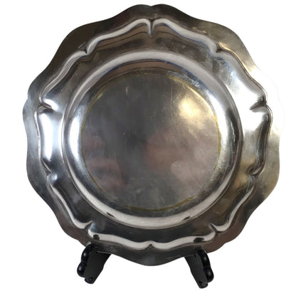 Antique French Silverplated Plate